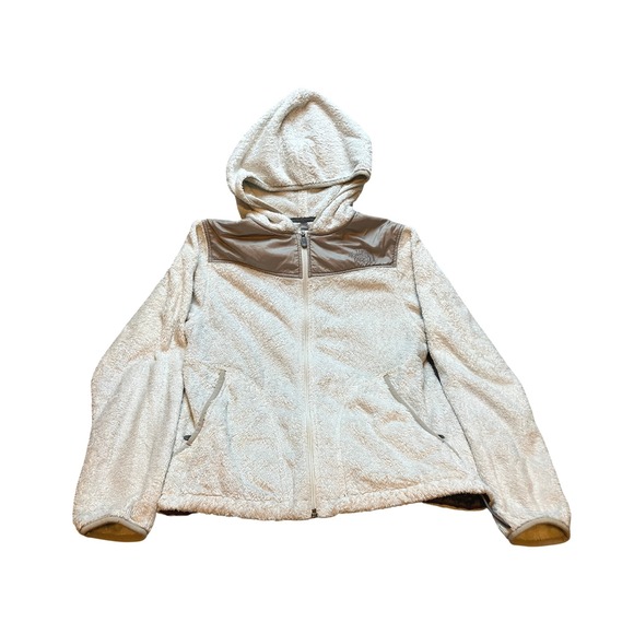 The North Face‎ Jacket Mens Medium Gray Full Zip Hooded Outdoors Fleece - Picture 1 of 13